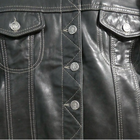 WOMENS LEATHER JACKET - Picture 5 of 7